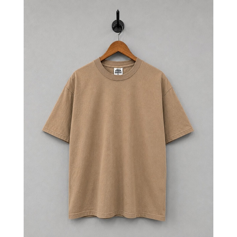 Pro 5 Super Heavy Men's Heavyweight Relaxed Fit short Sleeve Crew Tee Medium-XL